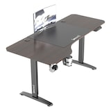 thumbnail of Helloshop26 - Tavolo elettrico per postazione ufficio regolabile in altezza 73 - 118 cm a forma di effetto noce 03_0006655