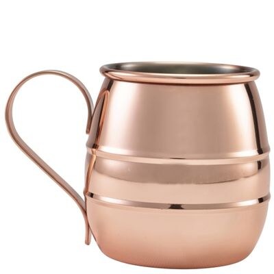 Cocktail7 Mug à Moscow Mule Baril Cuivre 50cl Verre Cocktail Cockatil7