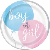 thumbnail of Einweggeschirr Babyparty Deko neutral Junge Mädchen Partyset  Boy or Girl Baybshower Dekoration