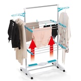 thumbnail of EASYmaxx Wäscheständer elektrisch 17W weiß/türkis