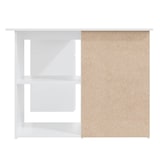 thumbnail of Scrivania Ad Angolo Bianca 145x100x76 Cm In Legno Multistrato scrivania ufficio moderna economica