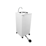 thumbnail of Lavandino Lavabo Lavello, Portatile Autonomo Trasportabile, Con Comando a Pedale, Mod. BASIC BIANCO