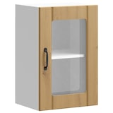 thumbnail of vidaXL Küchen-Hängeschrank mit Glastür Lucca Artisan-Eiche