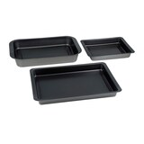 thumbnail of CHG Brat- und Auflaufformen Set, antihaftbeschichtet, 3-teilig