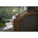 thumbnail of Strandkorb - bene living - Schleswig Pinie Zweisitzer - PE mokka - Modell 557