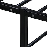 thumbnail of vidaXL Bettgestell Schwarz Metall 180x200 cm