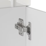 thumbnail of vidaXL Onderkast Lucca bewerkt hout hoogglans wit