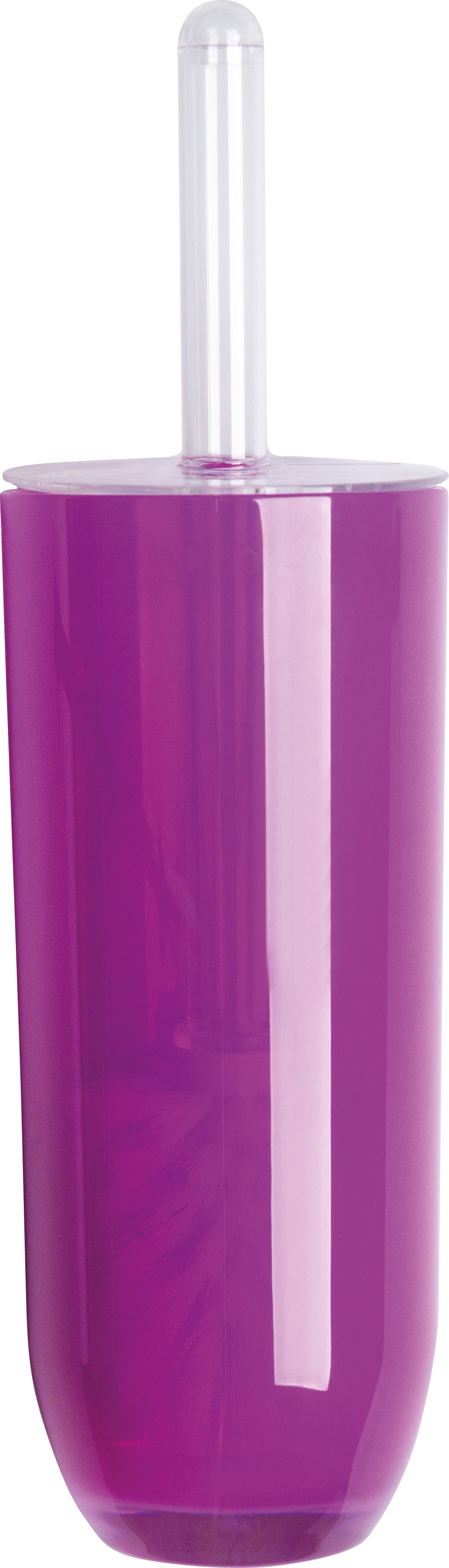 Excelsa Bürstenhalter Mit Bürste Spa Plastik 10,5x37x10,5 cm Lila