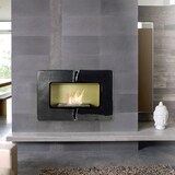 thumbnail of Camino Bioetanolo da Parete in Ceramica 60x40 cm Ferazzoli Wall Nero