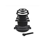 thumbnail of Set batteria 8 pezzi avantspace nero ya79108avsp