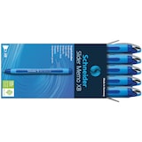 thumbnail of SCHNEIDER Stylo bille SLIDER MEMO à capuchon,pointe large,corps caoutchouc,encre indélébile Bleue