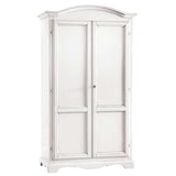 thumbnail of HECTOR armadio 2 ante in legno massello 107x55x197 colore Bianco