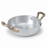 thumbnail of AGNELLI - ALMA11010 - Mini casserole en aluminium avec double poignée - Diamètre 10 cm (sans les poignées) - Hauteur 3 cm