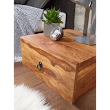 thumbnail of FineBuy Nachttisch Massiv-Holz Nacht-Kommode 25 cm hoch Schublade Nachtschrank