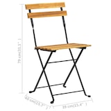 thumbnail of HELLOSHOP26 - Mueble comedor exterior plegable 9 piezas madera maciza de acacia 02_0014719