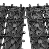 thumbnail of tectake Set di piastrelle da esterno Tegulas in WPC effetto legno - 406017