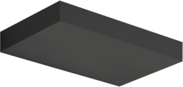 BETTY – 11 W LED-Wandleuchte, Einzelemission, 14 cm, Schwarz, diffuses Licht CRI90, CCT-Schalter 2700 K/3000 K/4000 K, IP20, dimmbar – Rossini Group