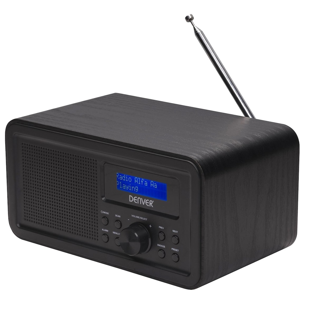 Denver DAB-30BLACK Radio Persönlich Digital Schwarz
