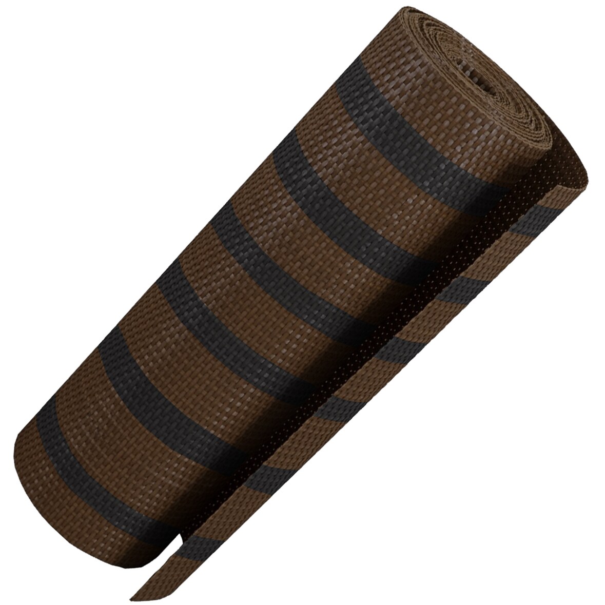 Polyrattan Balkon Sichtschutz Privafence - Balkonbespannung - UV-fest, Witterungsbeständig, Blickdicht 500x100 cm Braun & Schwarz