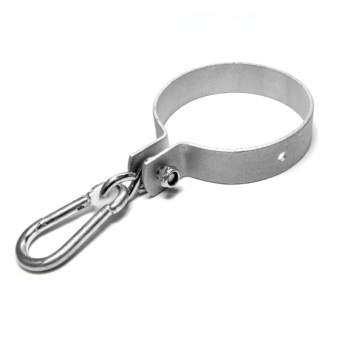 PRIOstahl Schaukelschelle Rohrschelle mit Karabiner Ø 140mm x 1 Schelle aus verzinktem Stahl
