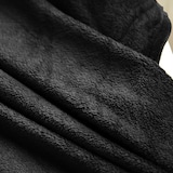 thumbnail of WellHome - Coperta in pile di corallo da 250 GSM, 100% poliestere, colore antracite