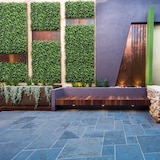 thumbnail of Bonerva | Jardín Vertical Artificial Eucalipto | Pack 4 Piezas 50x50cm (1m²)| Planta artificial decoración oficina, hotel, restaurante | MAL1204