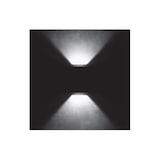 thumbnail of Wandleuchte für den Außenbereich LED-Lampe 2x7W 6000K Kaltweiß IP65 ASLO