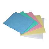 thumbnail of NOWOLIN® Extra Plus Lavette 80, bunt, Universaltücher mit Textilcharakter, grobe Lochstruktur, 60 % Viskose, 40 % Polyester, ca. 50x38 cm, 10 Tücher