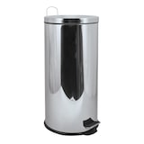 thumbnail of WellHome - Pattumiera da bagno 30L con pedale in acciaio inox Ø29x64,5 cm - PBA