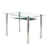 thumbnail of Oreste Luchetta scrivania DOIG piano in vetro temprato trasparente H.75 x L.120 x P.70 cm
