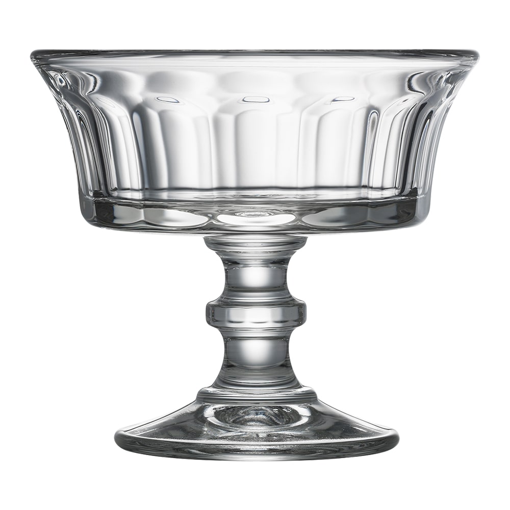 Coupe à glace Champagne 22cl x6 -  22.00 cl Transparent / Cristal Rond Verre La Rochere 11.50x11.50 cm