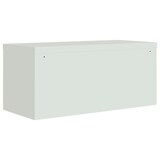thumbnail of vidaXL Aktenschrank Hellgrau 90x40x110 cm Stahl