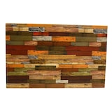 thumbnail of WERZALIT Plateau de table, bois stratifié moulé, 110 x 70 cm, marron plancha rouge