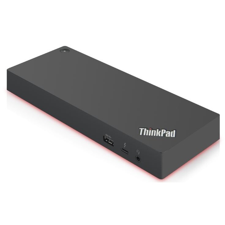Lenovo 40an0135eu station d'accueil avec fil thunderbolt 3 noir, rouge