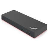 thumbnail of Lenovo 40an0135eu station d'accueil avec fil thunderbolt 3 noir, rouge