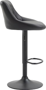thumbnail of CHEFGASTRO Barhocker CAPE VERDE Kunstleder Schwarz HxBxT 83x46x49cm Kunstleder Schwarz Barstuhl