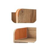 thumbnail of COSTWAY Estantería de escritorio, sistema de almacenamiento, organizador de mesa multiusos para escritorio, 94 x 25 x 74 cm (natural)