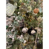 thumbnail of 20 Weihnachtskugeln 6cm Glas Christbaumkugeln Weihnachtsbaum Set Schwarz