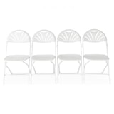 thumbnail of Sillas plegables Rekkem con ganchos de unión 45 x 45 x 89cm x10 Blanco
