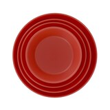 thumbnail of MONOUSO - Wiederverwendbare Plastikteller PP-MF Rot Ø27,4cm (6 Stück)