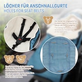 thumbnail of Babyfußsack 94x48x10 cm Jeans-Blau aus Polyester Joyz
