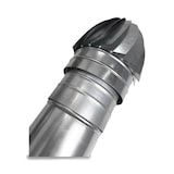 thumbnail of CAEXVEN Sombrerete Aspirador de 250 mm de diámetro  en Acero Galvanizado - Serie Lisa y Helicoidal