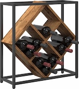 thumbnail of vidaXL Weinregal Altholz 51 x 18 x 52,5 cm Holzwerkstoff
