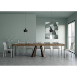 thumbnail of Ausziehbare Konsole 90x40/300 cm Diamond Premium Walnut Bear Gestell