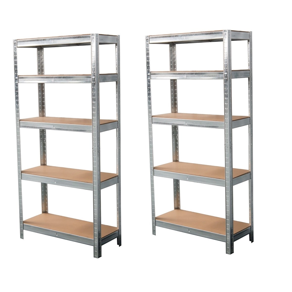 Schwerlastregal Lagerregal 75cm Regal 2x