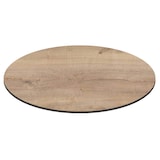 thumbnail of Ronde HPL tuintafel 70 cm naturel eiken Oviala