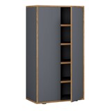 thumbnail of VCM Schuhschrank Salia Anthrazit B. 60 x H. 110 x T. 33 cm