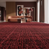 thumbnail of Teppich Schlafzimmer Unifarben Elegant Waschbar Wohnzimmer Esszimmer Pflegeleicht Rot 160x230 cm OEKO-TEX – TITLIS von Kadima Design