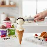 thumbnail of Cuchara para helado profesional de acero inoxidable de 196 mm - Equipementpro