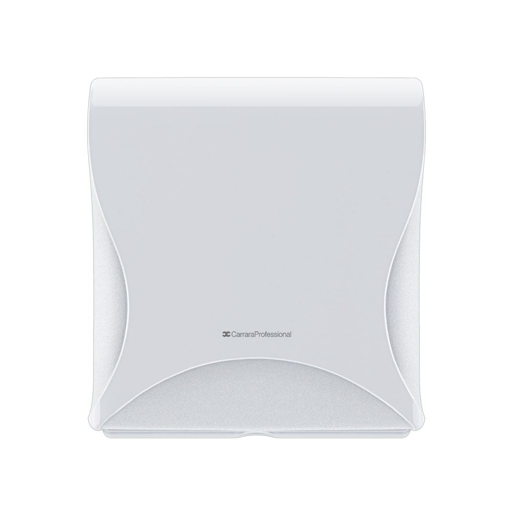 Papierhandtuchspender  für ZZ/C Falz Tücher, weiß, ABS,  28x31x14 cm